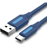 Vention Coklf Câble Usb-a vers Usb-c 1 M Bleu Bleu One Size