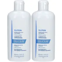 Ducray Elution Shampooing Doux équilibrant 2x400 ml Shampooing