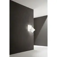 Perenz Applique Murale Led Orientable Blanc Mat, 35W, 3000K, Lumière Chaude, Métal Et Aluminium, Design Moderne Pour L'Intérieur, 48X32 Cm -