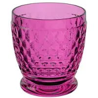 Unyqoos Verre en cristal (violet) – 200 ml, compatible avec le lave-vaisselle, polyvalent pour les boissons chaudes et froides, verre élégant pour un usage quotidien et pour recevoir
