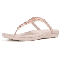 FitFlop Sandales à bride entre les orteils FitFlop Solay avec cristaux assortis ROSA 37