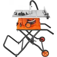 OEM Scie à table électrique 1800 W - Ø 254 mm - Profondeur de coupe en biais : 85 mm à 90°