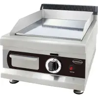 CombiSteel Plaque de cuisson à gaz avec kit de conversion en acier inoxydable