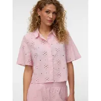 Vero Moda Eliza Short Sleeve Shirt Rose S Femme
