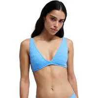 Roxy Paradise Wave Elongated Triangle Bikini Top Bleu S Femme