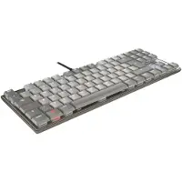 Cherry KC 500 MX LP TKL, warm grey, MX LOW PROFILE 2.0 IVORY, USB, Deutsches Layout QWERTZ (G8A-25550HOADE-29)