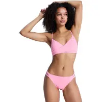 Roxy Essentials Sd Classic Bikini Bottom Rose M Femme