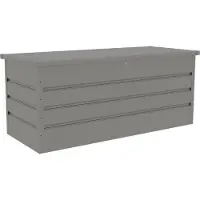 G21 Jardinière Denver 770 L, gris métallisé
