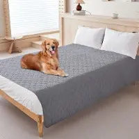 OEM Lit imperméable et tapis moelleux pour chiens de toutes tailles - Protection pour le canapé, le lit et la voiture - Lavable en machine