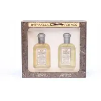 Coty Coffret RAW VANILLA pour homme : eau de Cologne 50 ml + après-rasage 50 ml