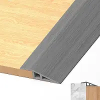 OEM LIHIQIYA a été supprimé, le titre est trop court, ajout de mots descriptifs pertinents : Bande de seuil autocollante en PVC pour parquets, aspect bois gris, 5 mm à 10 mm, 2 m