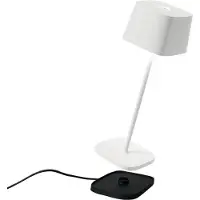 Zafferano Ofelia Mini lampe de table - Lampe d'extérieur à LED rechargeable - 30 cm - Blanc