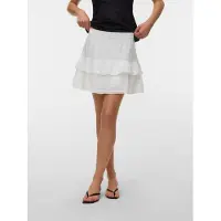 Vero Moda Jupe 'VMTrine' blanc