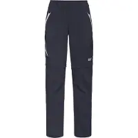 Jack Wolfskin Pantalon imperméable à fermeture éclair femme Overland Away
