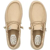 HEY DUDE Moccassin à lacets Wally Stretch Canvas