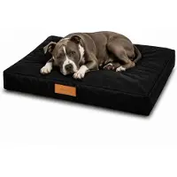 Dogeste Matelas pour chien 90x66 cm taille XL – noir
