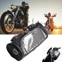 OEM Écran pour moto, grand écran tactile, petit sac à dos, bandoulière amovible, étanche, poignée de guidon pour moto, sac de 2,5 litres