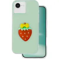 OEM Fruit 2in1 case for iPhone 16e / 17e green (Apple iPhone 16e, Apple iPhone 17e), Coque pour téléphone portable, Vert