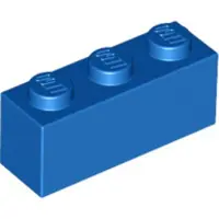 LEGO 50 pièces , pièces n° 3622 en bleu (Blue)