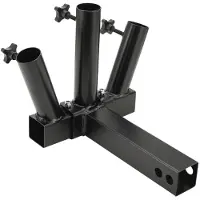StarTech.com Support de drapeau pour véhicules - Fixation sur attelage - Pour 3 mâts - Modèle robuste - Compatible avec un support de 5,08 cm - Poids : 2,85 kg