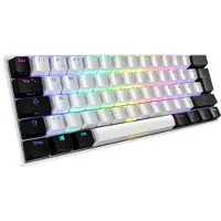 Sharkoon SGK50 S4 clavier Gaming RF Wireless + USB QWERTY Portugais Blanc