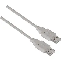 Aisens - câble usb 2.0, type a/m-vers-m, beige, 1.0m