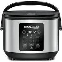 Rommelsbacher MRK 650 Couleur : acier inoxydable noir