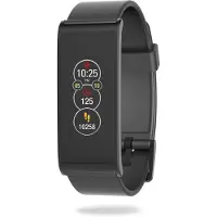 Mykronoz ZeFit4 HR - Bracelet tracker d'activité - Noir - Noir - Écran tactile - Rechargeable - IP67