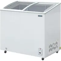 Polar Congélateur coffre vitré série G 200 L