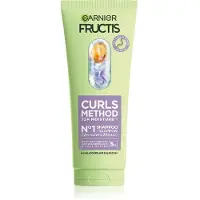 Garnier Shampoing hydratant Fructis Curls Method pour cheveux bouclés, 200 ml