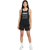 Nike Maillot de basketball femme Jordan Jersey 23 avec débardeur en mesh noir FN6687-010