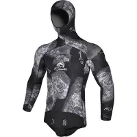 H.dessault By C4 Black Side 5 Mm Spearfishing Jacket Noir XL Homme