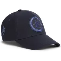 Tommy Hilfiger Casquette 'Logo Patch Six-panel Baseball' marine / bleu cobalt