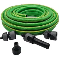 OEM Tuyau d'arrosage de 30 m - Tuyau d'arrosage avec kit de raccordement - adapté à la fertilisation du jardin