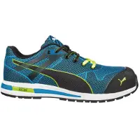Puma 10010288347531 Herren S1P Sicherheitsschuhe "BLAZE KNIT LOW" URBAN PROTECT blau Größe 45