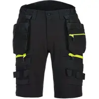 Portwest DX444 DX4 Short Avec Poches Holster Noir Gr. 30