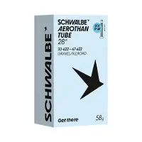 Schwalbe Aerothan Scv17-ae 28´´ Click Dunlop Inner Tube Clair 28´´ / 33-47