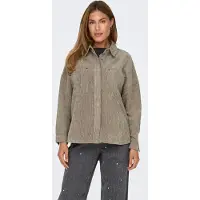 ONLY Veste mi-saison 'ONLjanine-Rai' beige foncé