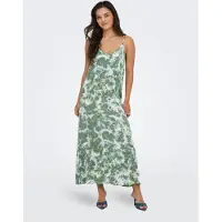 ONLY Robe 'ONLAnnlouise' bleu clair / olive / émeraude / blanc