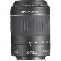Canon Objectif EF - Fonction Zoom - 55 mm - 200 mm - f/4.5-5.6 II USM - EF - pour EOS 1000, 1D, 50, 500, 5D, 7D, Kiss F, Kiss X2, Kiss X3, Rebel T1i, Rebel XS, Rebel XSi
