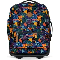 Cabaia trolley sac à dos Soft Suitcase 2 Wheels Essentials Trolley 27L Boulogne coloré 42cm