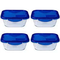 Pyrex Plat Carré Cook & Go Plat Cuisson Et Conservation Hermétique -