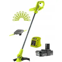 Ryobi Coupe-bordures sans fil 23cm 18V ONE+ + chargeur RY18LT23A