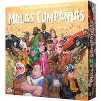 Asmodee Malas Compañias Board Game Spanish Version Doré Enfants