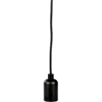 Müller-Licht Luminaire E27-support suspendu, aluminium noir 404099 (E27)