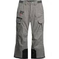 Superdry pour homme. MS110184A Pantalon Ski Peak Rescue gris (S), Sport, Polyester, Neige, De plein air