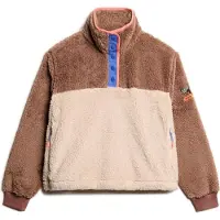 Superdry Pull-over beige / bleu / marron
