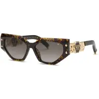 Philipp Plein Plein Icon Edge Woman Sunglasses Marron Smoke Gradient Smoke/CAT3 Femme