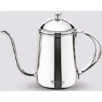 Wilmax England Casserole en acier inoxydable argentée Wilmax, modèle Schwanenhals, capacité de 600 ml
