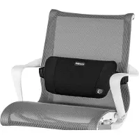 Fellowes Plus Touch Lumbar Support Noir